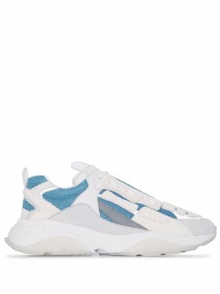 AMIRI BONE RUNNER TEAL WHITE