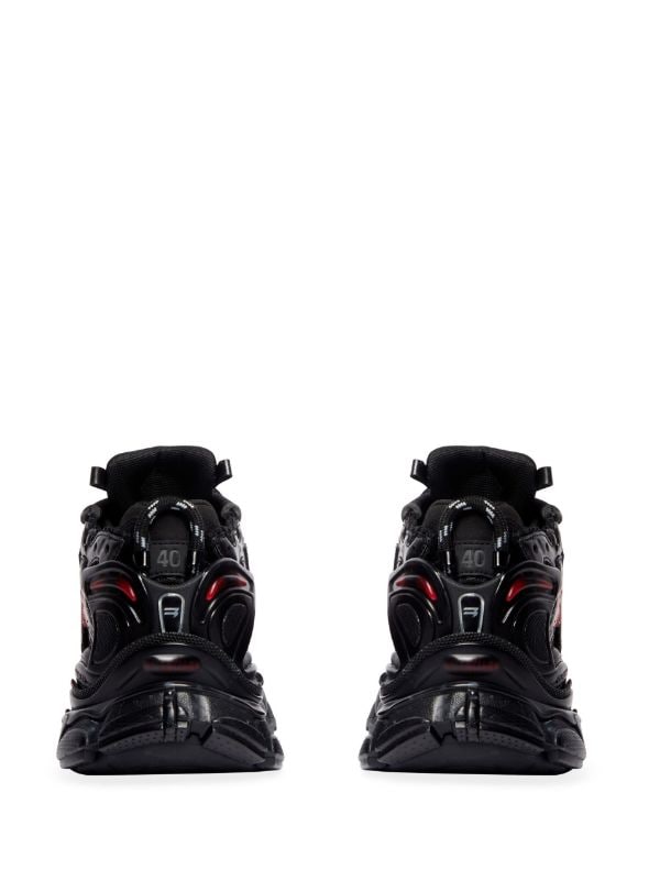 BALENCIAGA RUNNER SNEAKER ‘GRAFFITI – BLACK RED’