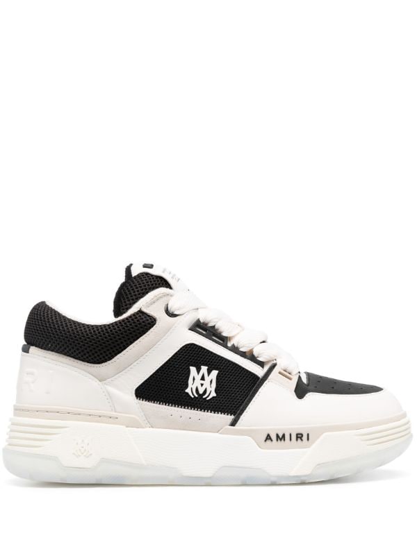 AMIRI White & Black MA-1 Sneakers