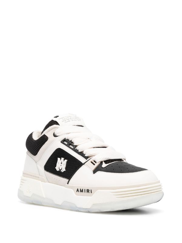 AMIRI White & Black MA-1 Sneakers