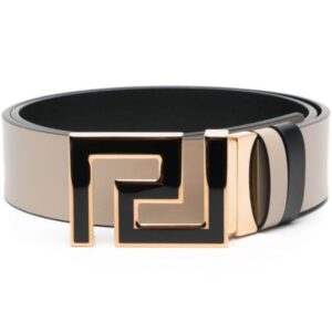 Versace Greca reversible leather belt