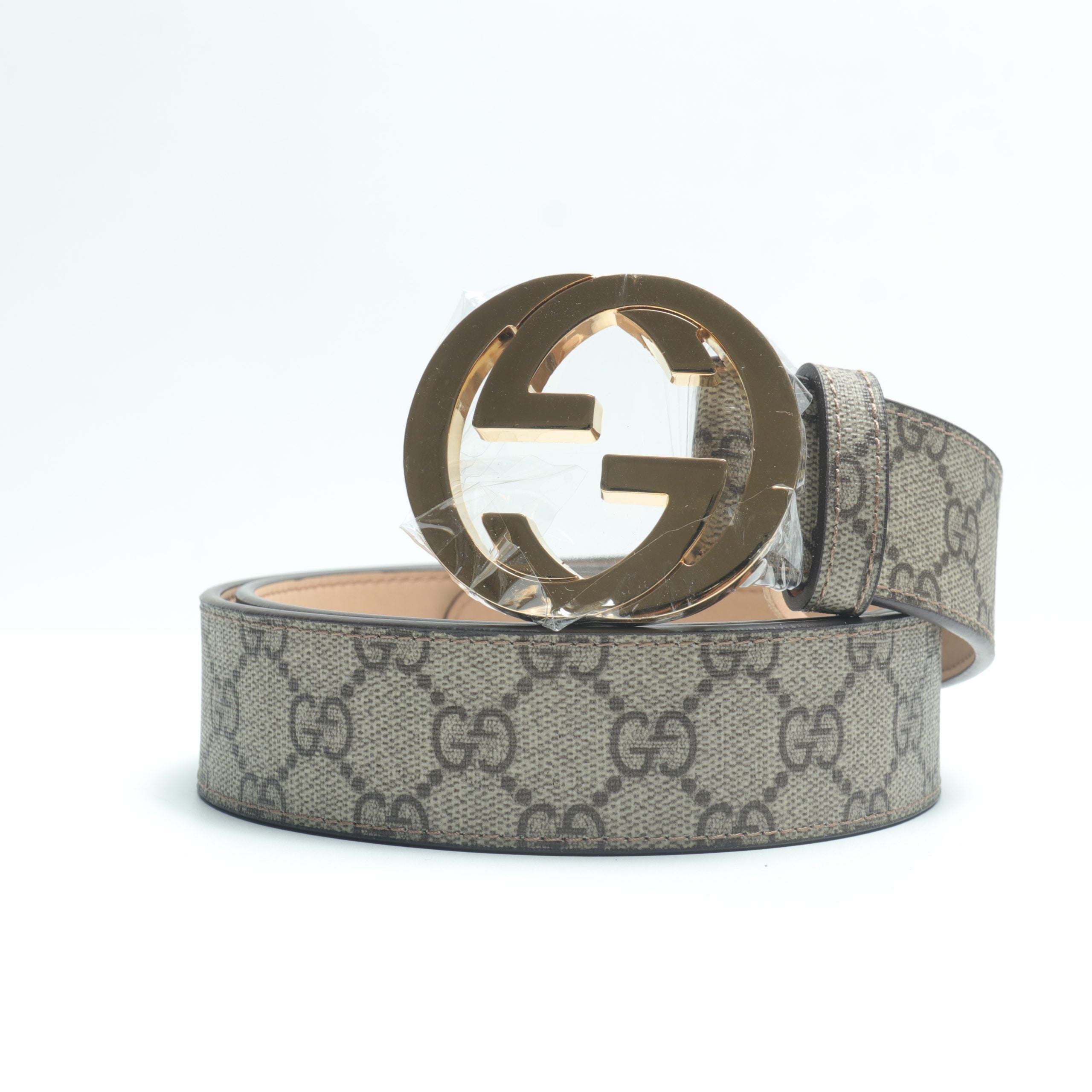 GUCCI family double G full printed belt belt