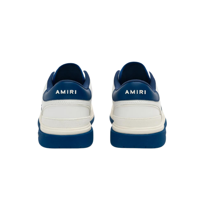 AMIRI CLASSIC LOW WHITE BLUE