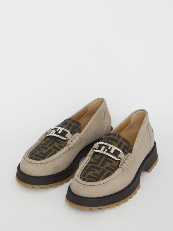 FENDI ‘O’ LOCK’ LOAFERS