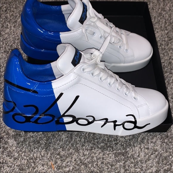 Dolce & Gabbana sneakers blue/white